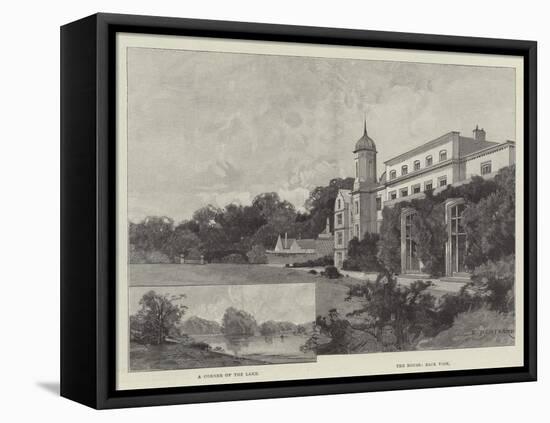 Eastwell Park-Charles Auguste Loye-Framed Stretched Canvas