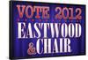 Eastwood and Chair 2012-null-Framed Poster