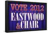 Eastwood and Chair 2012-null-Framed Poster