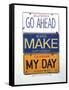 Eastwood Make My Day-Gregory Constantine-Framed Stretched Canvas