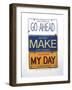 Eastwood Make My Day-Gregory Constantine-Framed Giclee Print