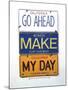 Eastwood Make My Day-Gregory Constantine-Mounted Giclee Print