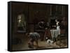 Easy Come, Easy Go, 1661-Jan Havicksz Steen-Framed Stretched Canvas