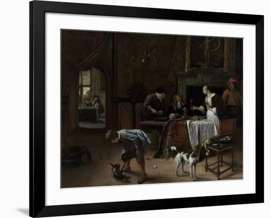 Easy Come, Easy Go, 1661-Jan Havicksz Steen-Framed Giclee Print