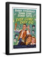 Easy Come, Easy Go, 1947-null-Framed Art Print