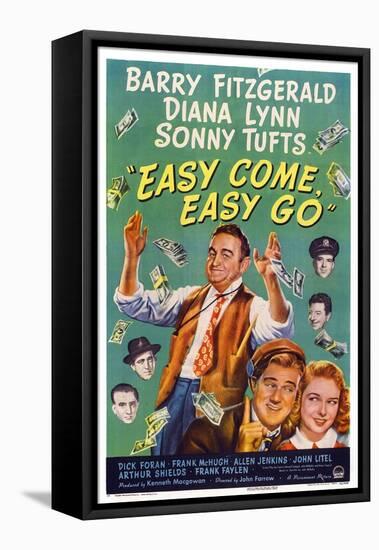 Easy Come, Easy Go, 1947-null-Framed Stretched Canvas