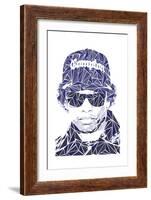 Easy E-Cristian Mielu-Framed Art Print