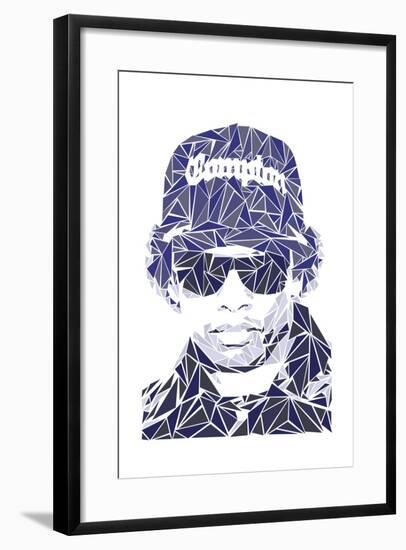 Easy E-Cristian Mielu-Framed Art Print