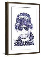 Easy E-Cristian Mielu-Framed Art Print