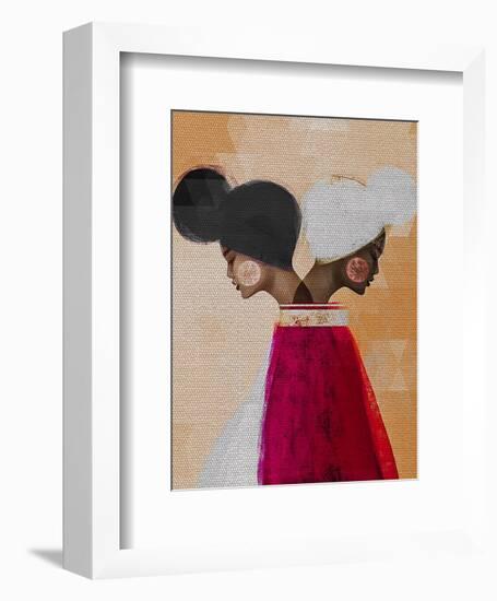 Easy Ease (Neutral)-Erin K. Robinson-Framed Art Print