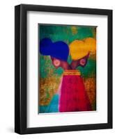 Easy Ease (Vibrant)-Erin K. Robinson-Framed Art Print