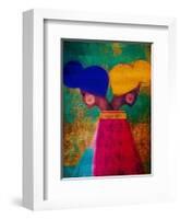 Easy Ease (Vibrant)-Erin K. Robinson-Framed Art Print