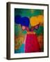 Easy Ease (Vibrant)-Erin K. Robinson-Framed Art Print