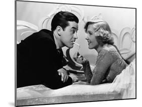 Easy Living, Ray Milland, Jean Arthur, 1937-null-Mounted Photo