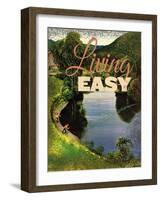 Easy Living-null-Framed Giclee Print