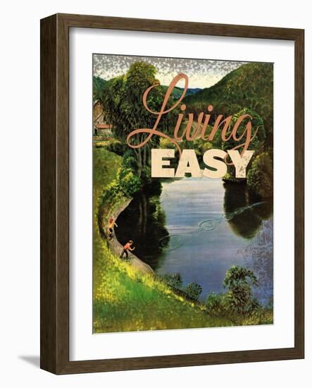 Easy Living-null-Framed Giclee Print