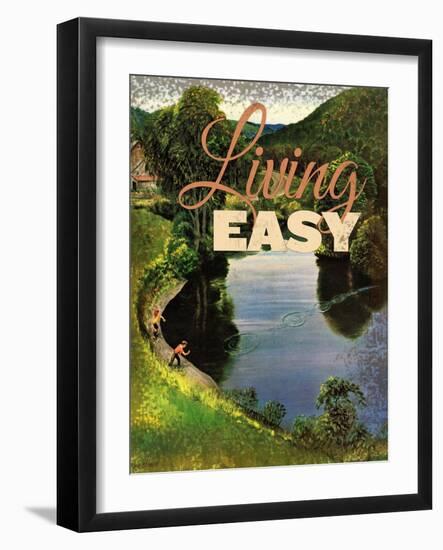 Easy Living-null-Framed Giclee Print