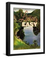 Easy Living-null-Framed Giclee Print