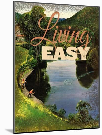 Easy Living-null-Mounted Giclee Print