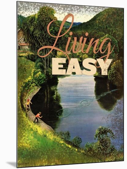 Easy Living-null-Mounted Giclee Print