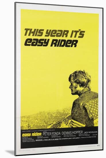 Easy Rider, 1969-null-Mounted Premium Giclee Print
