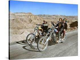 Easy Rider, Dennis Hopper, Peter Fonda, 1969-null-Stretched Canvas