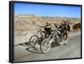 Easy Rider, Dennis Hopper, Peter Fonda, 1969-null-Framed Photo