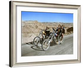 Easy Rider, Dennis Hopper, Peter Fonda, 1969-null-Framed Photo