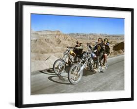 Easy Rider, Dennis Hopper, Peter Fonda, 1969-null-Framed Photo