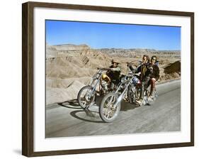 Easy Rider, Dennis Hopper, Peter Fonda, 1969-null-Framed Photo