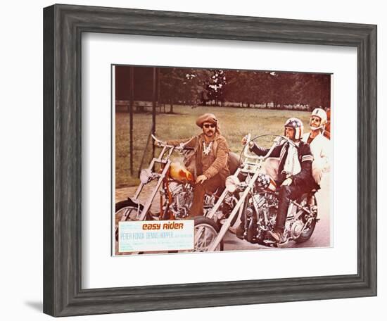 Easy Rider, Dennis Hopper, Peter Fonda, Jack Nicholson, 1969-null-Framed Art Print