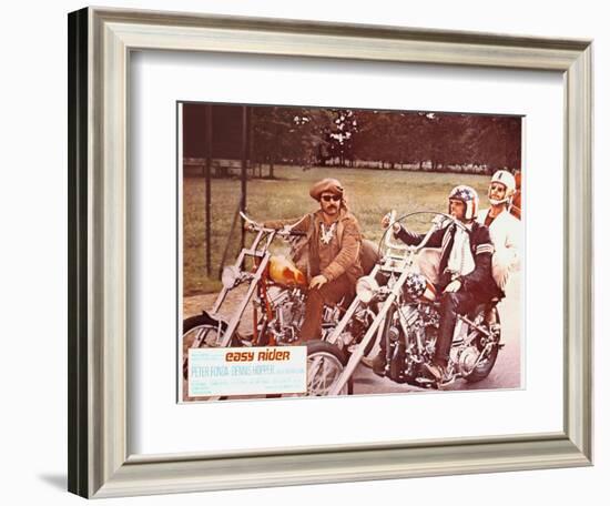 Easy Rider, Dennis Hopper, Peter Fonda, Jack Nicholson, 1969-null-Framed Art Print