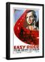 Easy Rider, Italian Poster Art, from Top: Jack Nicholson, Peter Fonda, Dennis Hopper, 1969-null-Framed Art Print