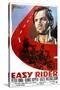 Easy Rider, Italian Poster Art, from Top: Jack Nicholson, Peter Fonda, Dennis Hopper, 1969-null-Stretched Canvas