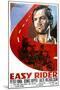 Easy Rider, Italian Poster Art, from Top: Jack Nicholson, Peter Fonda, Dennis Hopper, 1969-null-Mounted Art Print