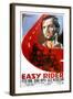 Easy Rider, Italian Poster Art, from Top: Jack Nicholson, Peter Fonda, Dennis Hopper, 1969-null-Framed Art Print