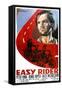 Easy Rider, Italian Poster Art, from Top: Jack Nicholson, Peter Fonda, Dennis Hopper, 1969-null-Framed Stretched Canvas