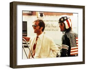 Easy Rider, Jack Nicholson, Peter Fonda, 1969-null-Framed Photo