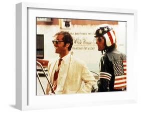 Easy Rider, Jack Nicholson, Peter Fonda, 1969-null-Framed Photo