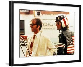 Easy Rider, Jack Nicholson, Peter Fonda, 1969-null-Framed Photo