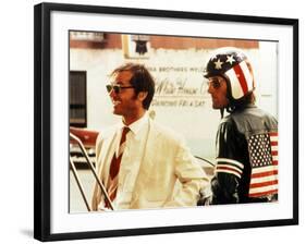 Easy Rider, Jack Nicholson, Peter Fonda, 1969-null-Framed Photo