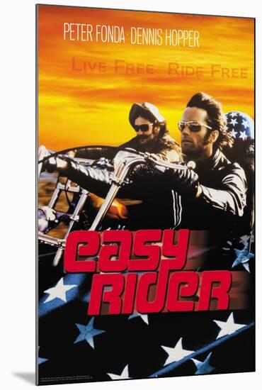 Easy Rider - Live Free-null-Mounted Poster