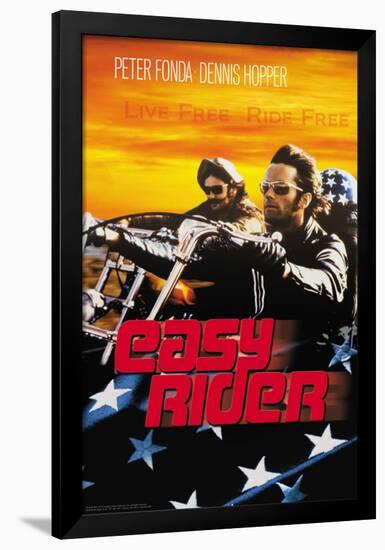 Easy Rider - Live Free-null-Framed Poster