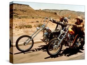 Easy Rider, Peter Fonda, Dennis Hopper, 1969-null-Stretched Canvas