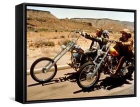 Easy Rider, Peter Fonda, Dennis Hopper, 1969-null-Framed Stretched Canvas