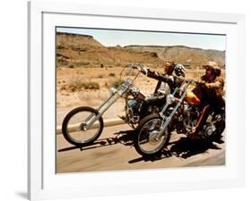 Easy Rider, Peter Fonda, Dennis Hopper, 1969-null-Framed Photo