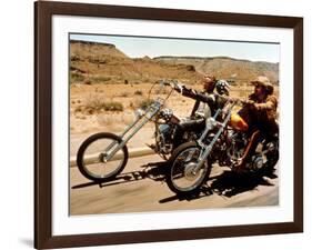 Easy Rider, Peter Fonda, Dennis Hopper, 1969-null-Framed Photo