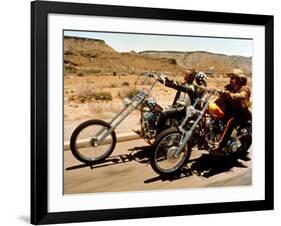 Easy Rider, Peter Fonda, Dennis Hopper, 1969-null-Framed Photo