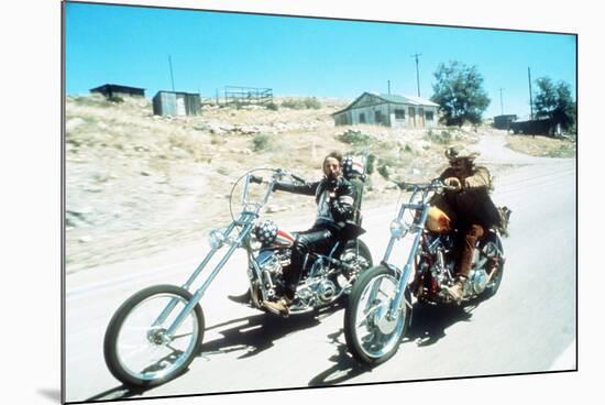 Easy Rider, Peter Fonda, Dennis Hopper, 1969-null-Mounted Photo