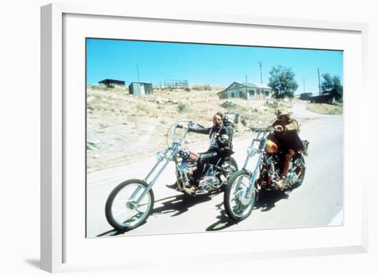 Easy Rider, Peter Fonda, Dennis Hopper, 1969-null-Framed Photo
